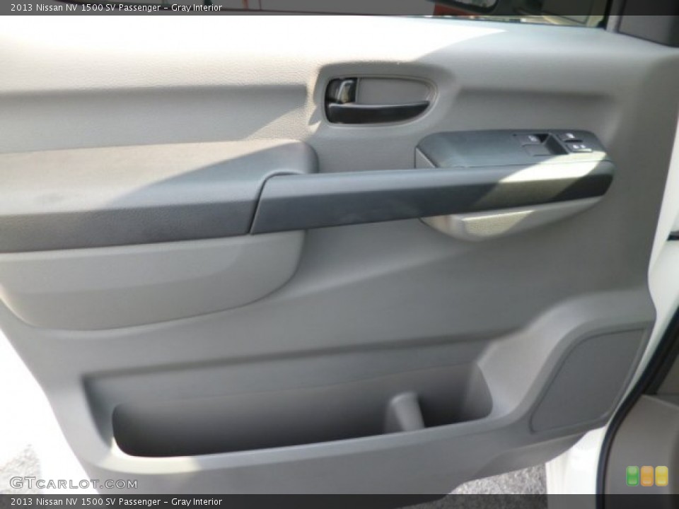 Gray Interior Door Panel for the 2013 Nissan NV 1500 SV Passenger #81711895