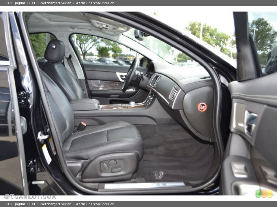 Warm Charcoal Interior Front Seat for the 2010 Jaguar XF XF Supercharged Sedan #81713819