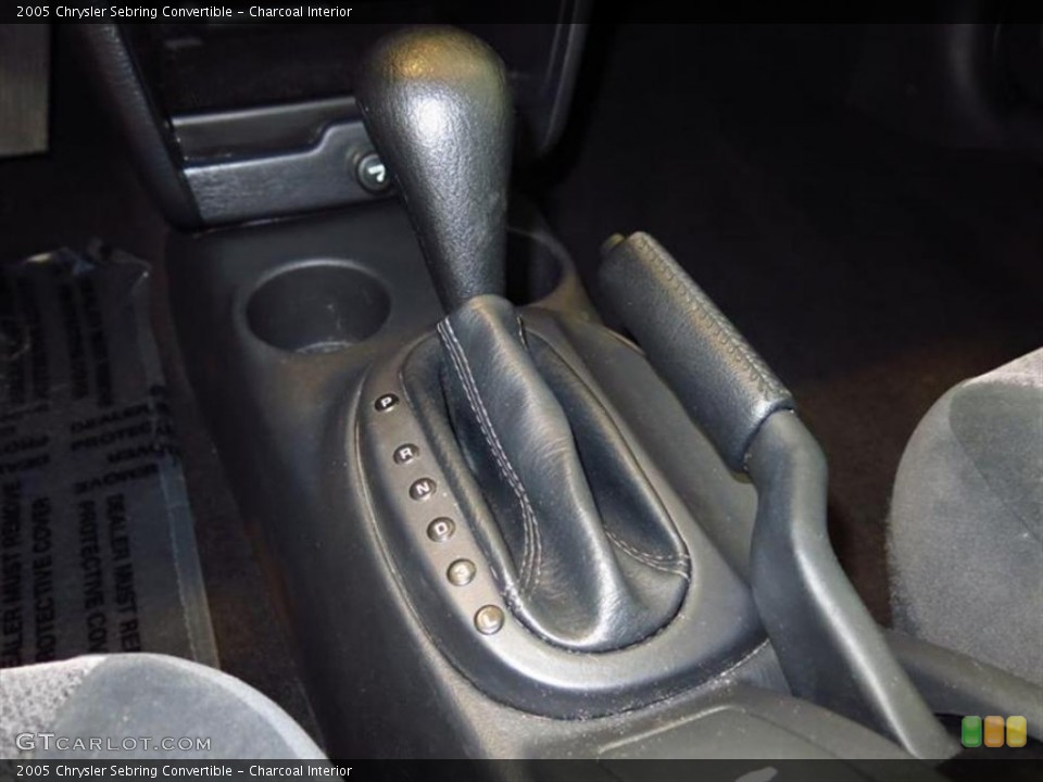 Charcoal Interior Transmission for the 2005 Chrysler Sebring Convertible #81718050