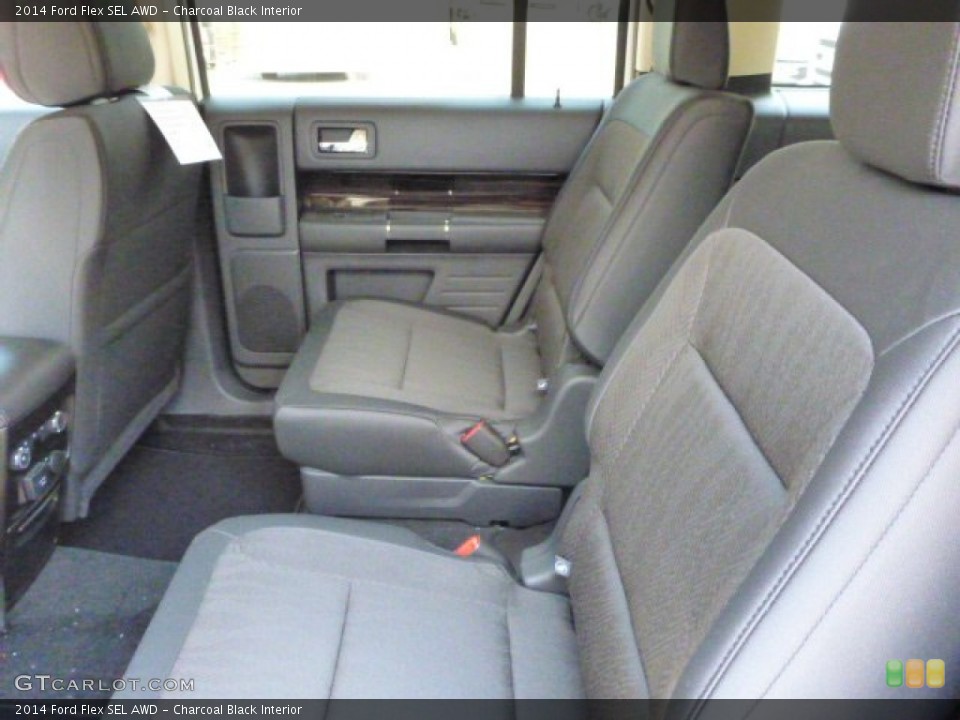 Charcoal Black Interior Rear Seat for the 2014 Ford Flex SEL AWD #81718167