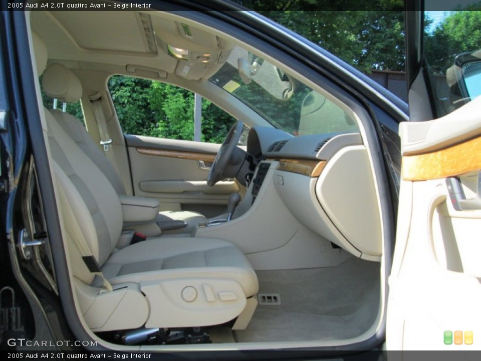 Beige Interior Front Seat for the 2005 Audi A4 2.0T quattro Avant #81718182