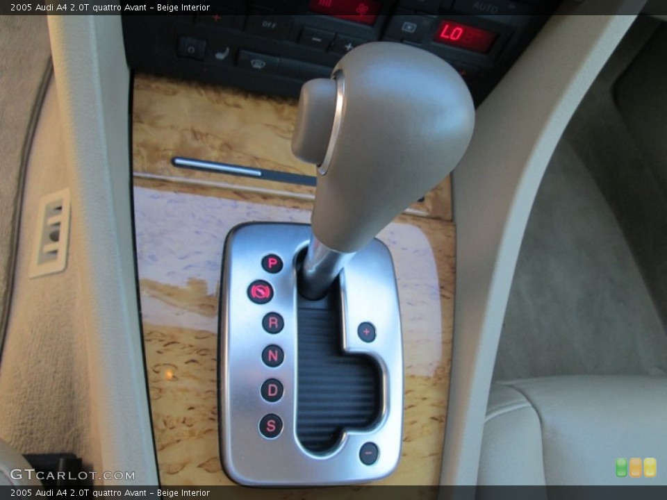Beige Interior Transmission for the 2005 Audi A4 2.0T quattro Avant #81718395