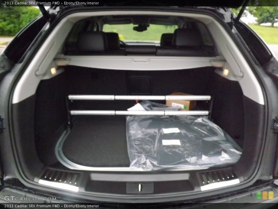 Ebony/Ebony Interior Trunk for the 2013 Cadillac SRX Premium FWD #81719525