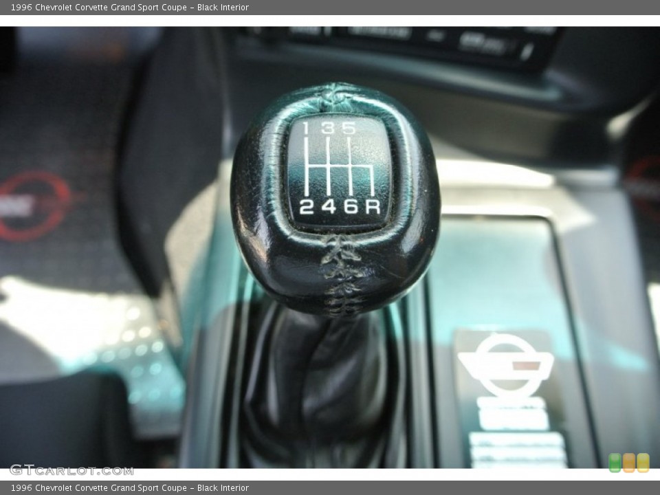 Black Interior Transmission for the 1996 Chevrolet Corvette Grand Sport Coupe #81719724
