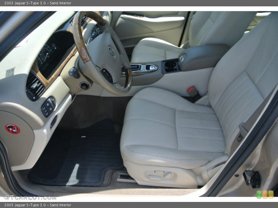 Sand Interior Photo for the 2003 Jaguar S-Type 3.0 #81720237