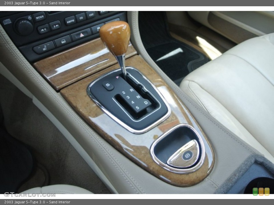 Sand Interior Transmission for the 2003 Jaguar S-Type 3.0 #81720369