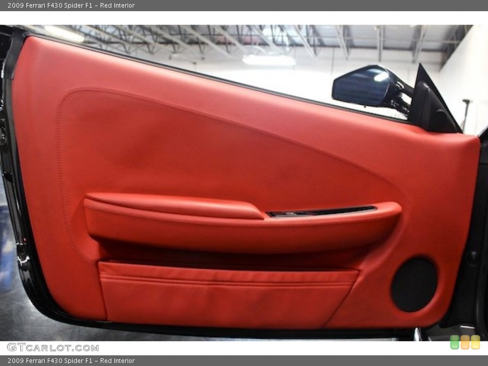 Red Interior Door Panel for the 2009 Ferrari F430 Spider F1 #81720798