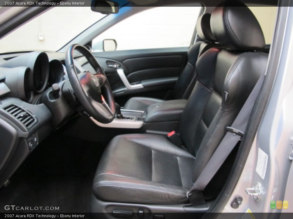 Ebony 2007 Acura RDX Interiors