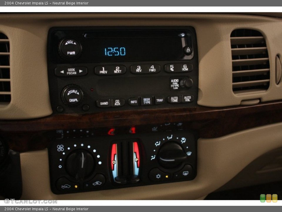 Neutral Beige Interior Controls for the 2004 Chevrolet Impala LS #81723255