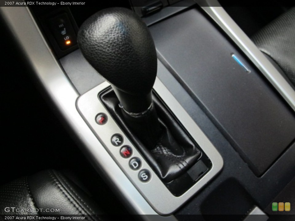 Ebony Interior Transmission for the 2007 Acura RDX Technology #81723336