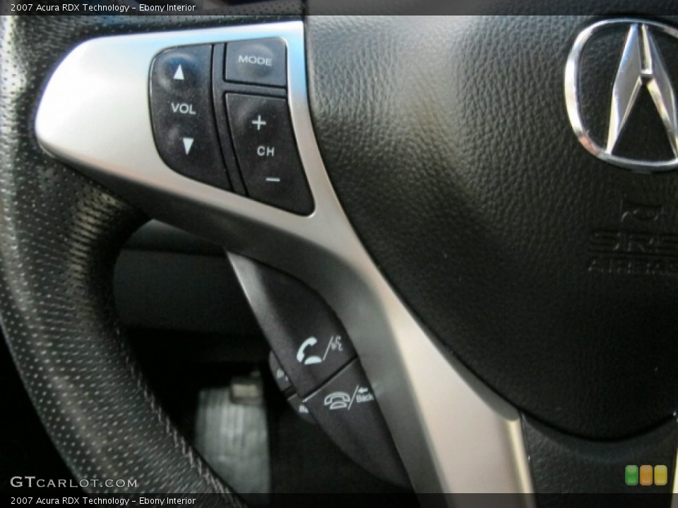 Ebony Interior Controls for the 2007 Acura RDX Technology #81723439