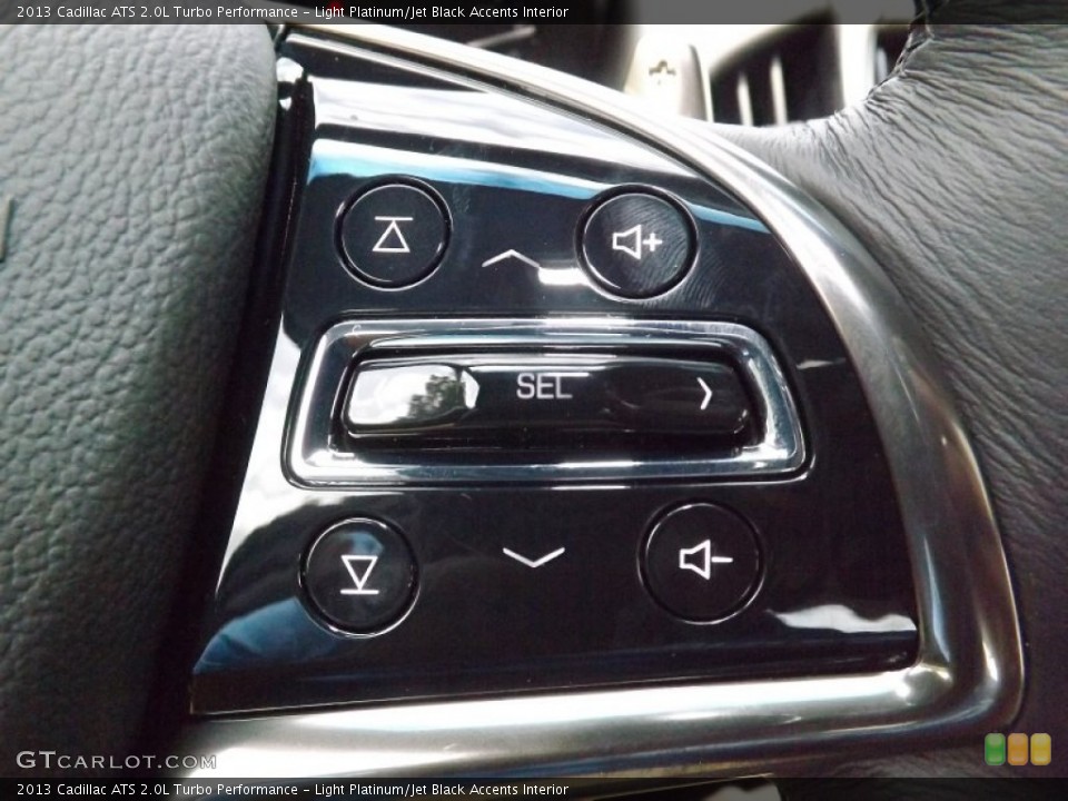 Light Platinum/Jet Black Accents Interior Controls for the 2013 Cadillac ATS 2.0L Turbo Performance #81726071