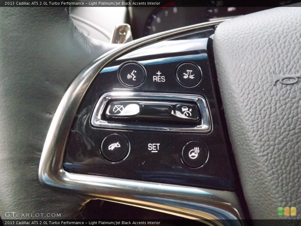 Light Platinum/Jet Black Accents Interior Controls for the 2013 Cadillac ATS 2.0L Turbo Performance #81726091
