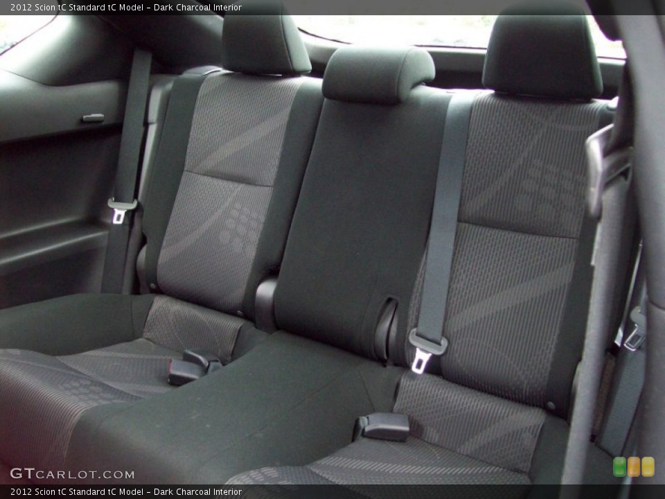 Dark Charcoal Interior Rear Seat for the 2012 Scion tC  #81730134