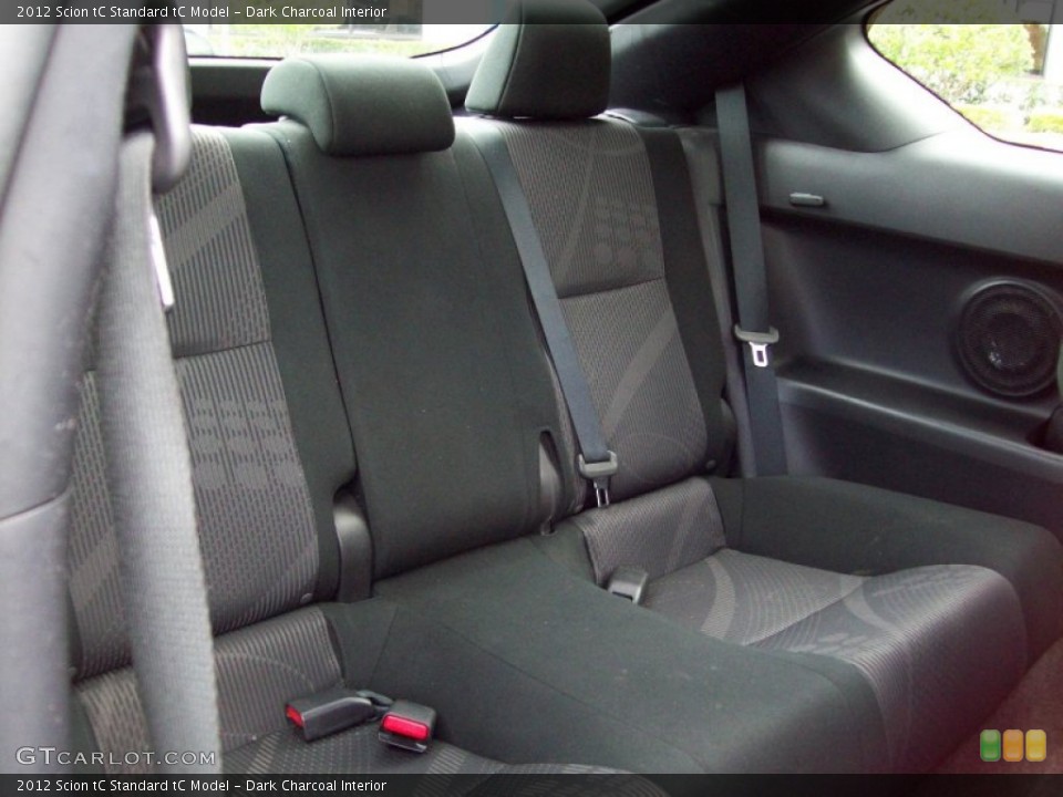 Dark Charcoal Interior Rear Seat for the 2012 Scion tC  #81730155