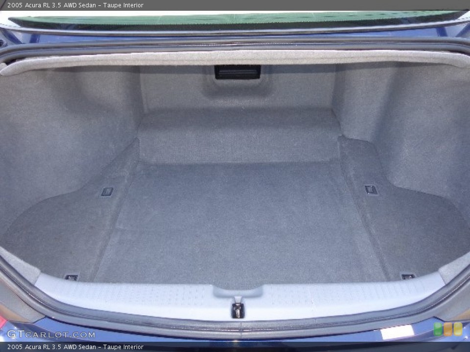 Taupe Interior Trunk for the 2005 Acura RL 3.5 AWD Sedan #81734839