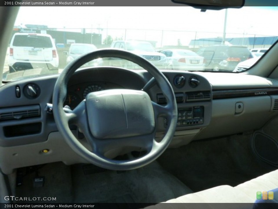 Medium Gray Interior Dashboard for the 2001 Chevrolet Lumina Sedan #81735384