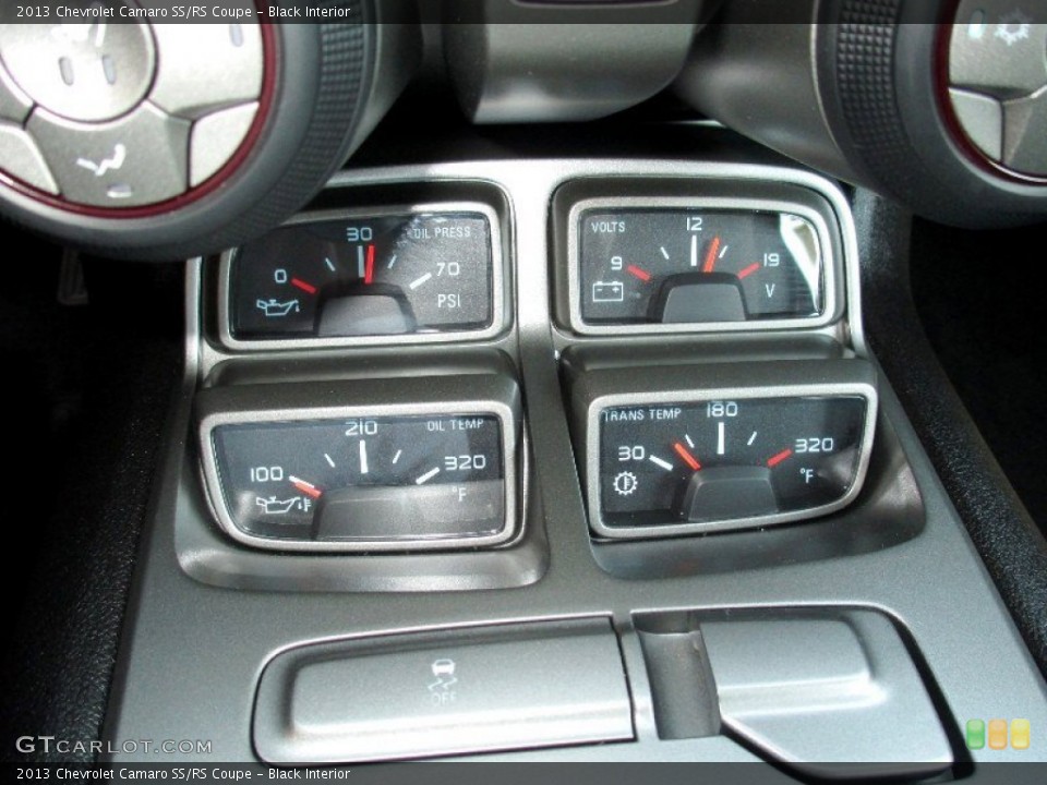 Black Interior Gauges for the 2013 Chevrolet Camaro SS/RS Coupe #81744651