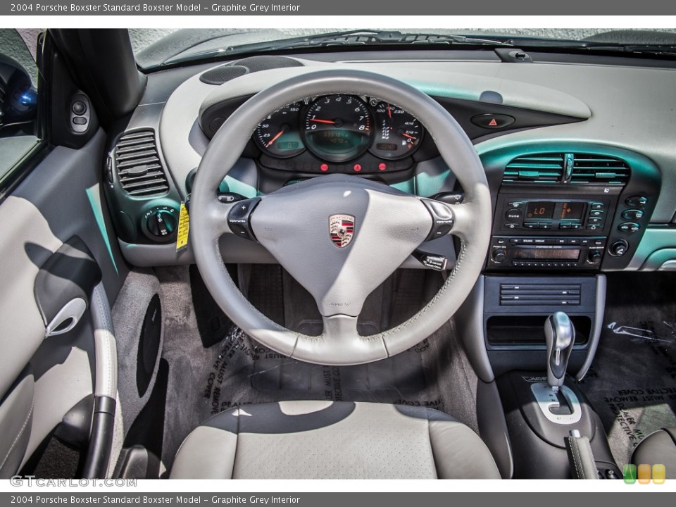 Graphite Grey Interior Dashboard for the 2004 Porsche Boxster  #81746589