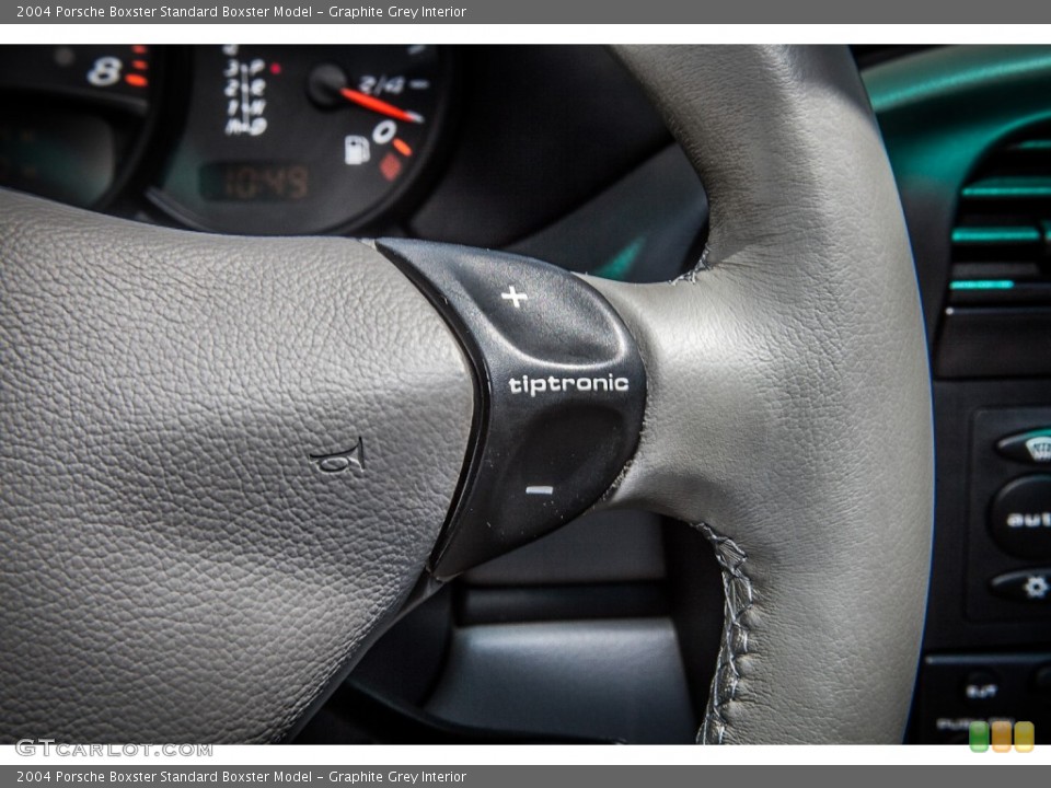 Graphite Grey Interior Controls for the 2004 Porsche Boxster  #81747087