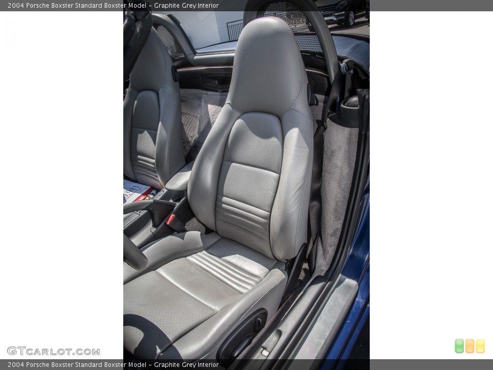 Graphite Grey Interior Door Panel for the 2004 Porsche Boxster  #81747286