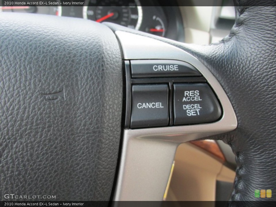 Ivory Interior Controls for the 2010 Honda Accord EX-L Sedan #81752957
