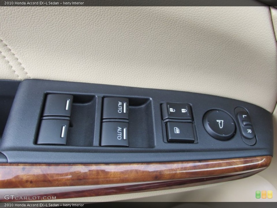 Ivory Interior Controls for the 2010 Honda Accord EX-L Sedan #81752988