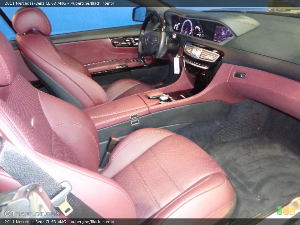 Aubergine/Black Interior Dashboard for the 2011 Mercedes-Benz CL 63 AMG #81753744