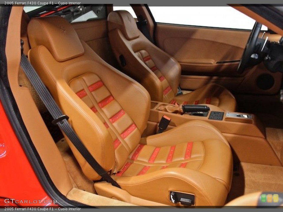 Cuoio Interior Front Seat for the 2005 Ferrari F430 Coupe F1 #81754374