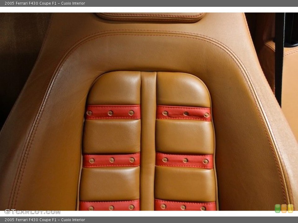 Cuoio Interior Front Seat for the 2005 Ferrari F430 Coupe F1 #81754417
