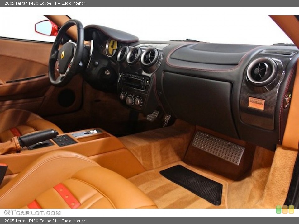 Cuoio Interior Dashboard for the 2005 Ferrari F430 Coupe F1 #81754512
