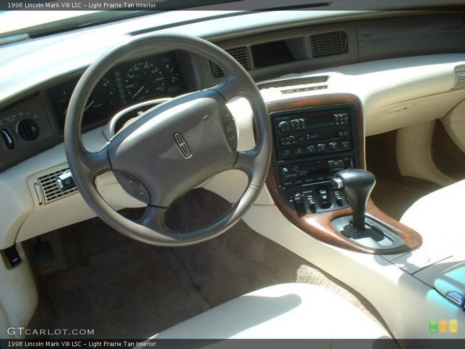 Light Prairie Tan Interior Dashboard for the 1998 Lincoln Mark VIII LSC #81758575