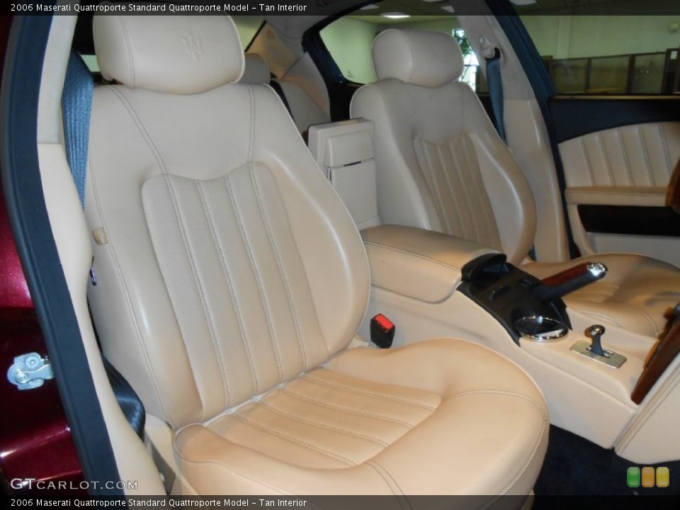 Tan Interior Front Seat for the 2006 Maserati Quattroporte  #81759135