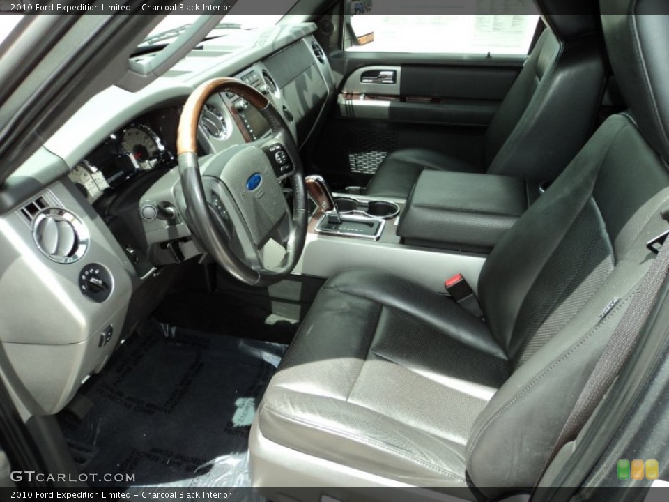 Charcoal Black Interior Front Seat for the 2010 Ford Expedition Limited #81764814