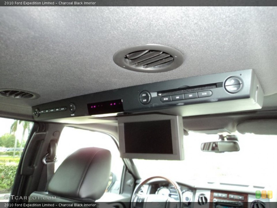 Charcoal Black Interior Entertainment System for the 2010 Ford Expedition Limited #81764988