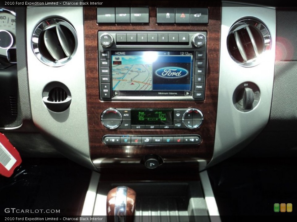 Charcoal Black Interior Controls for the 2010 Ford Expedition Limited #81765051