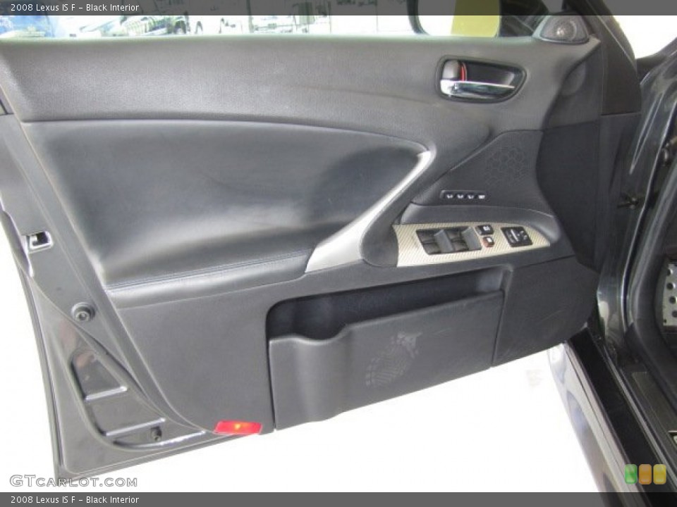 Black Interior Door Panel for the 2008 Lexus IS F #81766297