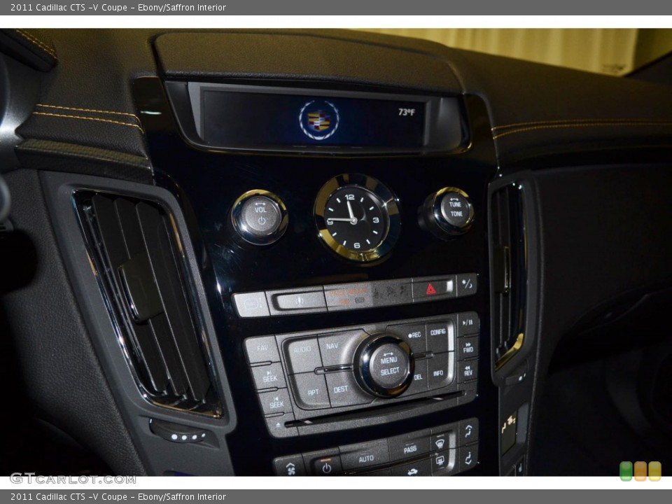 Ebony/Saffron Interior Controls for the 2011 Cadillac CTS -V Coupe #81767979