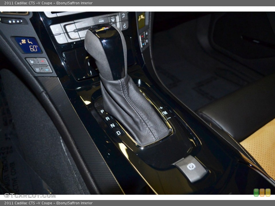 Ebony/Saffron Interior Transmission for the 2011 Cadillac CTS -V Coupe #81768030