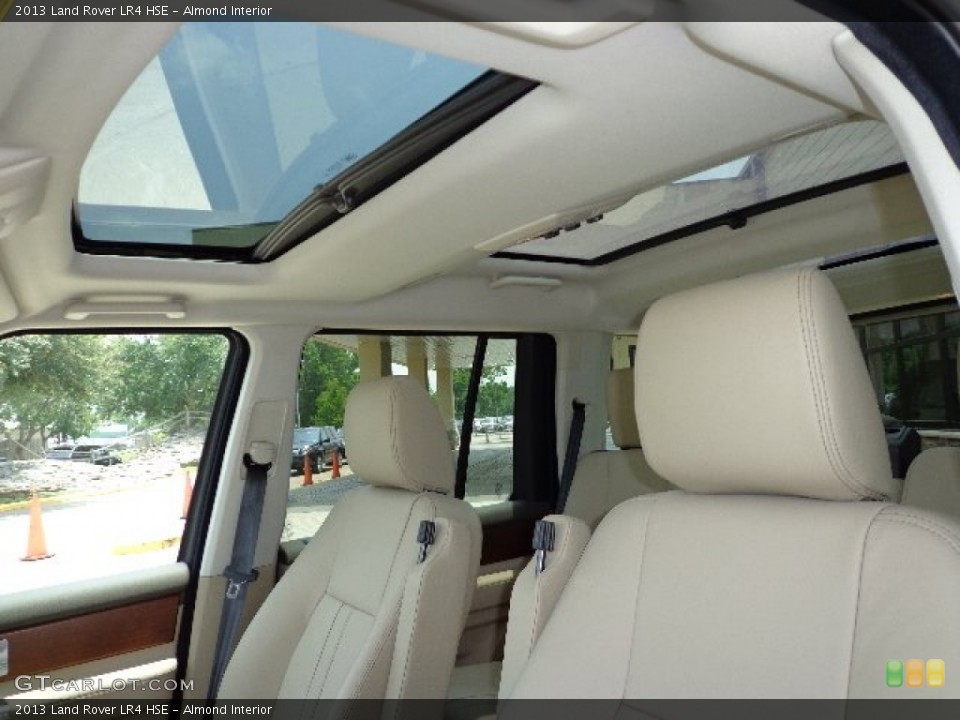 Almond Interior Sunroof for the 2013 Land Rover LR4 HSE #81771942