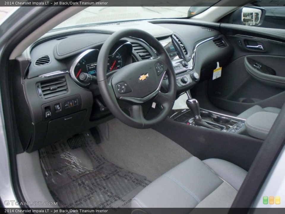 Jet Black/Dark Titanium Interior Prime Interior for the 2014 Chevrolet Impala LT #81773430