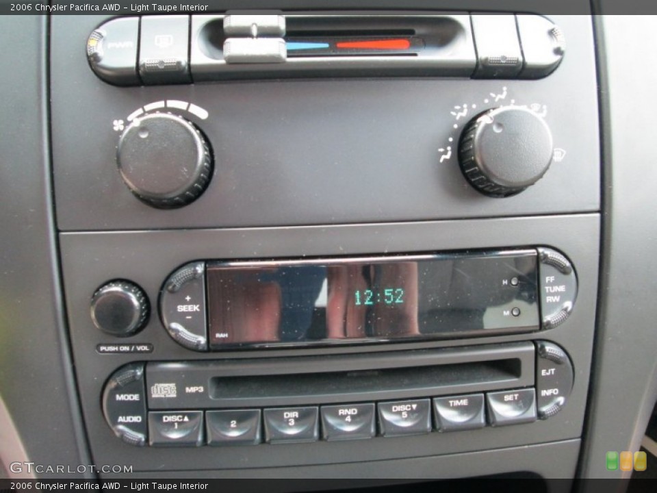 Light Taupe Interior Controls for the 2006 Chrysler Pacifica AWD #81773448