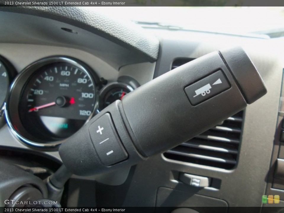 Ebony Interior Transmission for the 2013 Chevrolet Silverado 1500 LT Extended Cab 4x4 #81774493