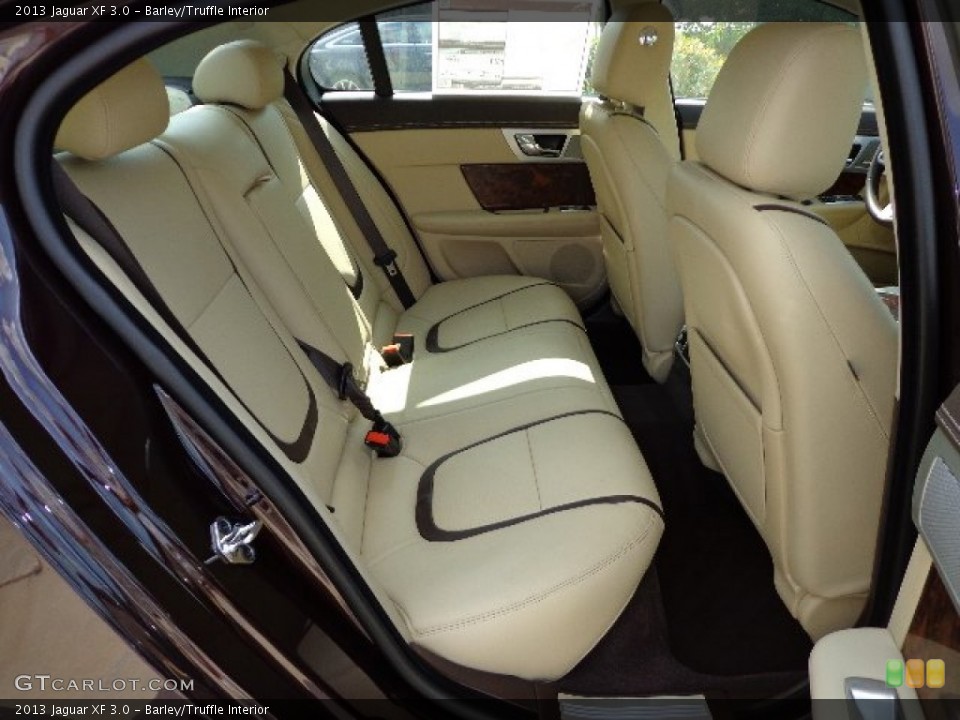 Barley/Truffle Interior Rear Seat for the 2013 Jaguar XF 3.0 #81774773