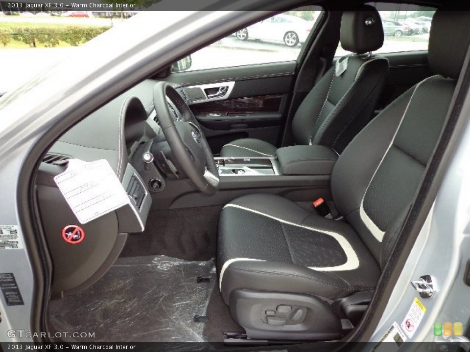 Warm Charcoal Interior Photo for the 2013 Jaguar XF 3.0 #81774915