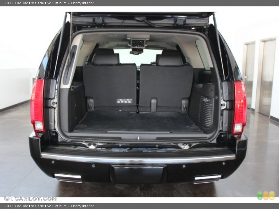 Ebony Interior Trunk for the 2013 Cadillac Escalade ESV Platinum #81780696