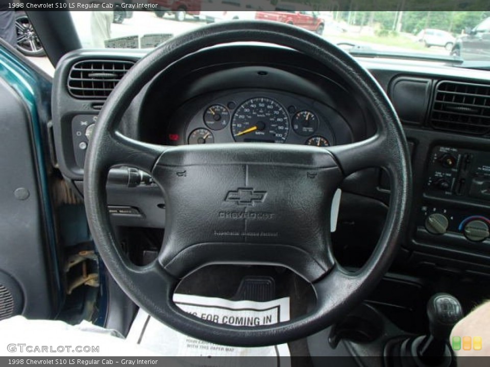 Gray Interior Steering Wheel for the 1998 Chevrolet S10 LS Regular Cab #81780803