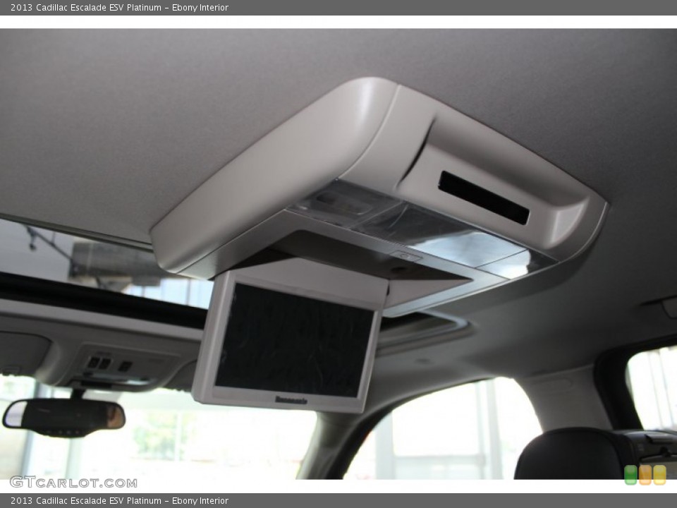 Ebony Interior Entertainment System for the 2013 Cadillac Escalade ESV Platinum #81780837