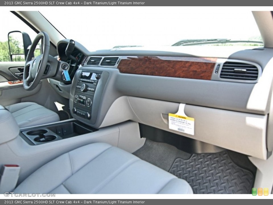 Dark Titanium/Light Titanium Interior Dashboard for the 2013 GMC Sierra 2500HD SLT Crew Cab 4x4 #81781427