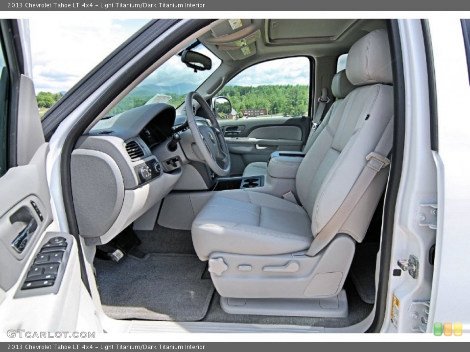 Light Titanium/Dark Titanium Interior Front Seat for the 2013 Chevrolet Tahoe LT 4x4 #81781941